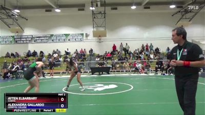 124 lbs Cons. Semi - Alexandra Gallardo, Cerritos College vs Ayten Elbarbary, Cuesta