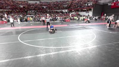 64 lbs Quarterfinal - Rylan Brendemuehl, Merrill vs Dayton Horneck, Askren Wrestling Academy