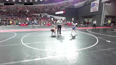 100 lbs Quarterfinal - Levi Haag, Mishicot vs Ethan Suberla, Nekoosa