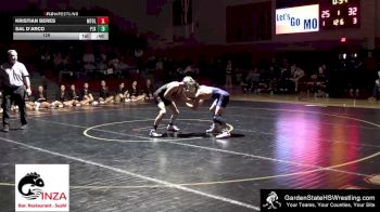 126 lbs Kristian Beres, Mt. Olive vs Sal D`Arco, Pope John Xxiii