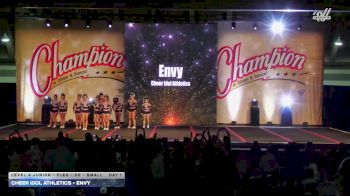 Cheer Idol Athletics - Envy [2025 L4 Junior - Flex - D2 - Small Day 1] 2025 Champion Cheer and Dance Grand Nationals