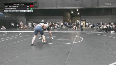 285 lbs Champ. Round 3 - Treyton Tweton, Midland (Neb.) vs Hunter McBee, Northeastern Oklahoma A&M