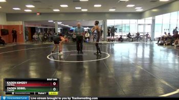 123-126 lbs Round 2 - Kaden Kimzey, Central vs Zaden Seibel, Laramie