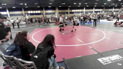 130 lbs Consi Of 16 #2 - Isabella Dipippo, Wolfpack WC vs Mikayla Garcia, North Coast Grapplers