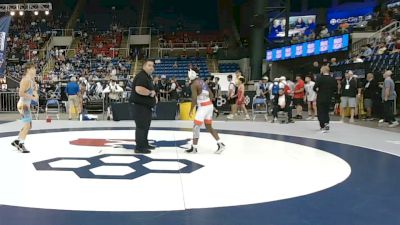 106 lbs 3rd Place Match - Amir Newman-Winfrey, Iowa vs Stephen Bagocius, New Jersey