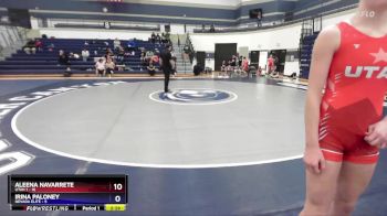 125 lbs Round 3 (4 Team) - Brynlee Sorensen, Utah 1 vs Lyla Layson, Nevada Elite