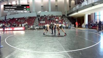 132 lbs Champ. Round 1 - Aydin Myers, FCA Hurricanes vs Asher Anthony, Richmond Wrestling Club