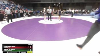 110 lbs Champ. Round 1 - Natalie Smith, Topeka-Seaman vs Marina Loera, Garden City