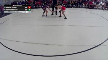 103 lbs Cons. Round 3 - Reegan Eggert, Valentine Wrestling Club vs Emma Petersen, Battle Creek
