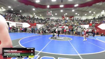 77 lbs 3rd Place Match - Maddon Gonzalez, New Castle Youth Wrestling vs Forest Brooks, Contenders Wrestling Acadamy