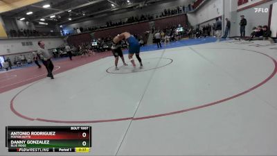 285 lbs Cons. Round 7 - Antonio Rodriguez, Poston Butte vs Danny Gonzalez, Blue Ridge