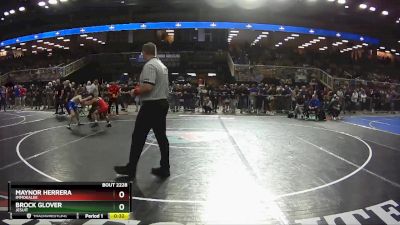 106 2A Cons. Round 2 - Maynor Herrera, Immokalee vs Brock Glover, Jesuit