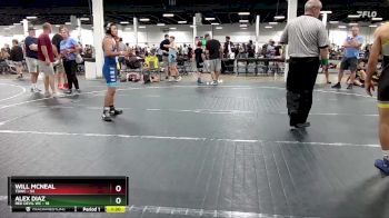 140 lbs Round 5 (6 Team) - Alex Diaz, Red Devil WC vs Will McNeal, TDWC