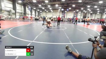 170 lbs Rr Rnd 1 - Steele Browne, MF Dynasty vs Alex Alvarez, Blacksheep WC