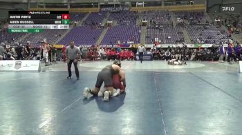 184 lbs Finals (2 Team) - Justin Wirtz, Coe vs Aiden Russell, Concordia-Moorhead