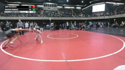 120 lbs Consi-qtrs - Ben Pacheco, Paulsboro vs Mason Ramsay, Pen Argyl
