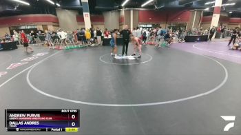 150 lbs Cons. Round 1 - Andrew Purvis, Liberty Warriors Wrestling Club vs Dallas Andres, Texas