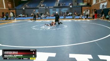 32-37 lbs Round 2 - Jameson Balls, Talons Wrestling Club vs Rockwell Robinson, Empire Battle School