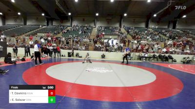 64 lbs Final - Talmadge Dawkins, Roundtree Wrestling Academy vs Emmanuel Salazar, Grindhouse Wrestling