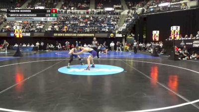 174 lbs Quarterfinal - Dustin Bohren, Loras vs Bryce McDonough, Luther