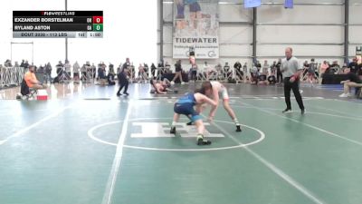 113 lbs Round Of 128 - Exzander Borstelman, OH vs Ryland Aston, GA