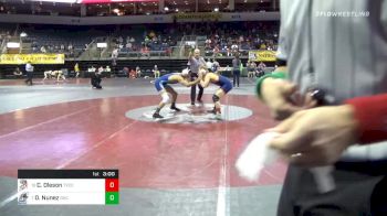 133 lbs Prelims - Casey Oleson, Treasure Valley Community College vs Diego Nunez, Grays Harbor College