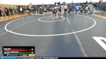 138 lbs Champ. Round 2 - Gavin Carnahan, Deer Park vs Gus Ray, Tonasket