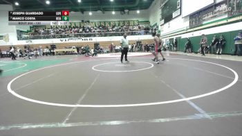 132 lbs Semifinal - Marco Costa, Redlands East Valley vs Joseph Guardado, Esperanza