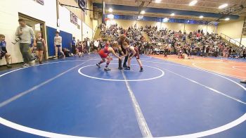 85 lbs Consi Of 4 - Rykken Thompson, IRONMEN Wrestling Club vs Sawyer Shaffer, Caney Valley Wrestling