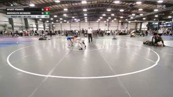 90 lbs Consi Of 32 #2 - Wyatt Frantz, VA vs Brooklyn McNeese, VA