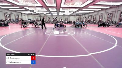 83 lbs Consi Of 4 - Brayden De Jesus, Nj vs Tanner Wisniewski, Pa