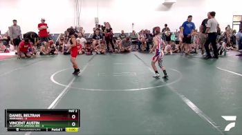 40 lbs Round 3 (8 Team) - Daniel Beltran, Warhawks vs Vincent Austin, U2 Upstate Uprising Red