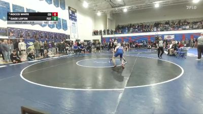 113 lbs Semifinal - Gage Loftin, Post Falls vs Rocco White, Coeur D Alene