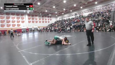 144 lbs Champ. Round 2 - Colt Carpenter, Barnesville vs Taggart Wade, Saint Vincent Saint Mary