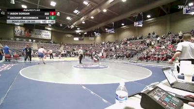 2A 285 lbs Cons. Round 2 - Jason Dorgan, South Sevier vs Zachary Mccormick, American Leadership