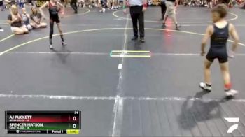 52 lbs Round 2 (6 Team) - Spencer Matson, SWAT Black vs Aj Puckett, Ninja Killer