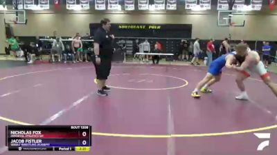 170 lbs Semifinal - Nicholas Fox, Immortal Athletics WC vs Jacob Fistler, Sebolt Wrestling Academy
