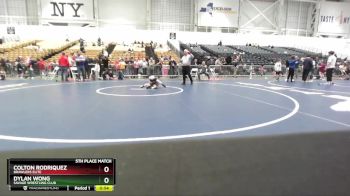 50 lbs 5th Place Match - Colton Rodriquez, Brawlers Elite vs Dylan Wong, Savage Wrestling Club