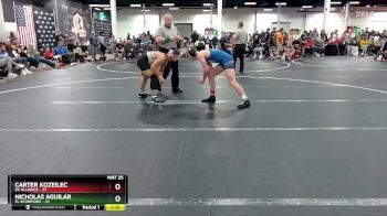 120 lbs Round 1 (4 Team) - Carter Kozeilec, PA Alliance vs Nicholas Aguilar, FL Scorpions