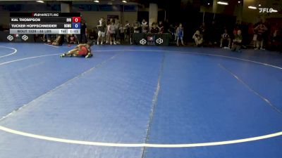 84 lbs Quarters - Kal Thompson, Steel Valley Renegades vs Tucker Hoffschneider, Bear Cave Wrestling Club