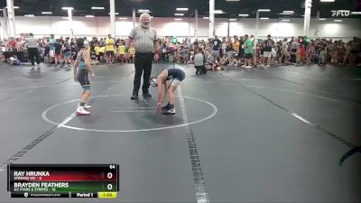 64 lbs Round 2 (6 Team) - Brayden Feathers, U2 Stars & Stripes vs Ray Hrunka, Streaks WC