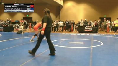 145 lbs Quarters - Geanna Lemke, Unattached vs Victoria Alvarado, Venom