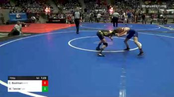 73 lbs Prelims - Charlie Boelman, Sebolt Wrestling Academy vs Weston Tanner, Usa Gold