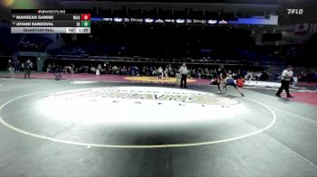 126 lbs Quarterfinal - Mahrean Samimi, Mira Loma vs Jovani Sandoval, Elk Grove