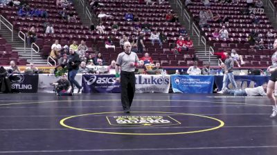 124 lbs Round Of 16 - Eliana White-Vega, Cumberland Valley-G vs Gracie Clift, Abington-G