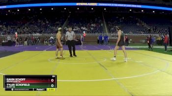 D3-157 lbs Semifinal - Gavin Schoff, Brandywine HS vs Tyler Schofield, Olivet HS