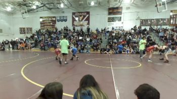 98 lbs Quarterfinal - Chance Mattox, Washington vs Tomas Pruneda Iii, Warden Elite Wrestling