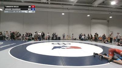 60 kg Champ. Rd Of 32 - Breidyn Ralls, Aces Wrestling Academy vs Arkadii Oganisian, Birmingham Community Charter High School Wrestling