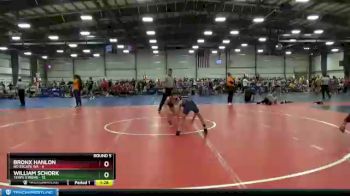 72 lbs Round 5 - William Schork, Terps Xtreme vs Bronx Hanlon, No Escape WA