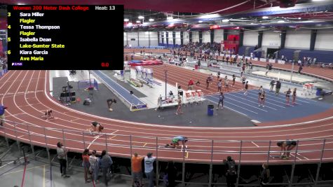 Women's 200m, Finals 13